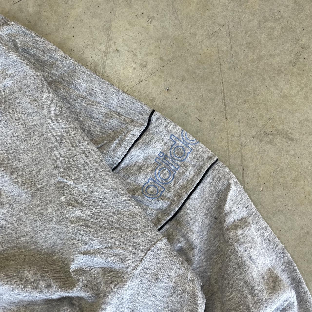 80s Adidas Oversized Crewneck Sweater