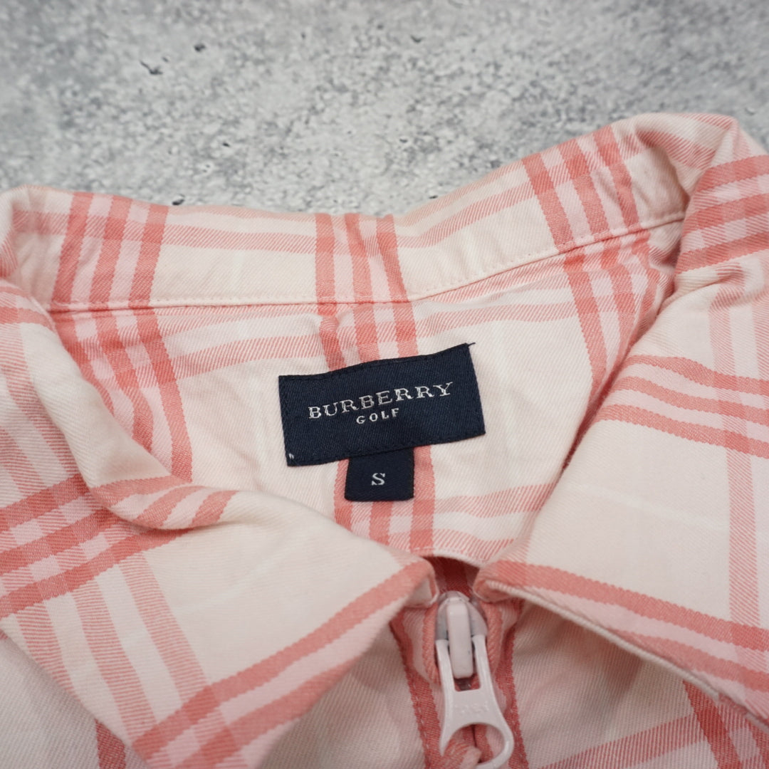 2000s Burberry Zip Up Jacket