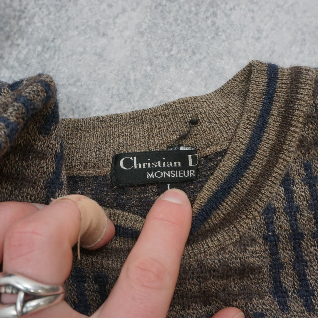 90s Christian Dior Monsieur Knit