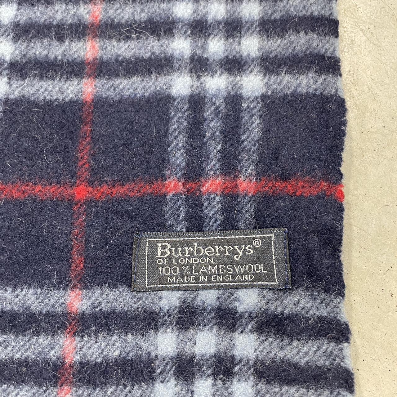 90s Burberrys Plaid Scarf