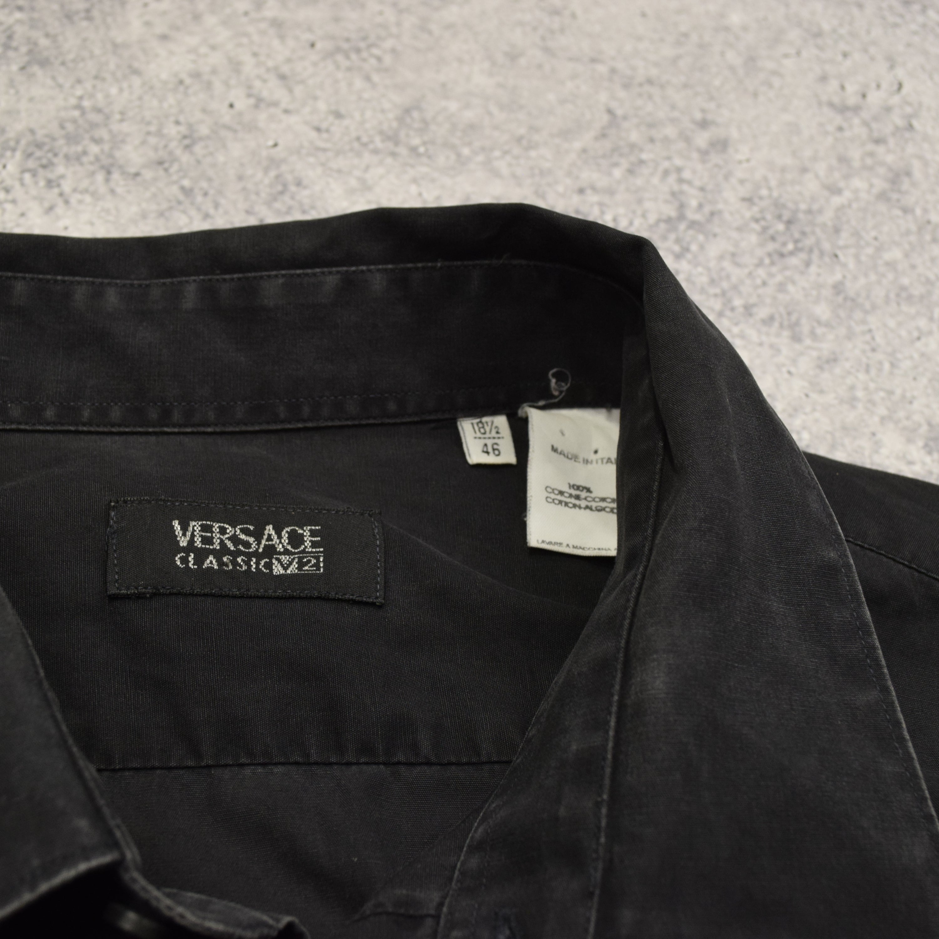 2000s Versace Button Up