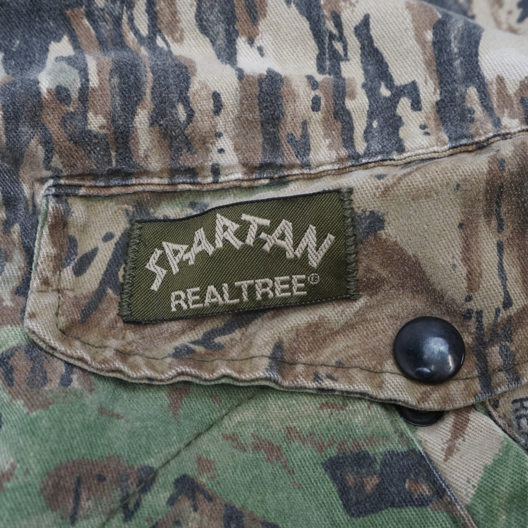 90s Spartan Realtree Realtree Camo Hunting Jacket