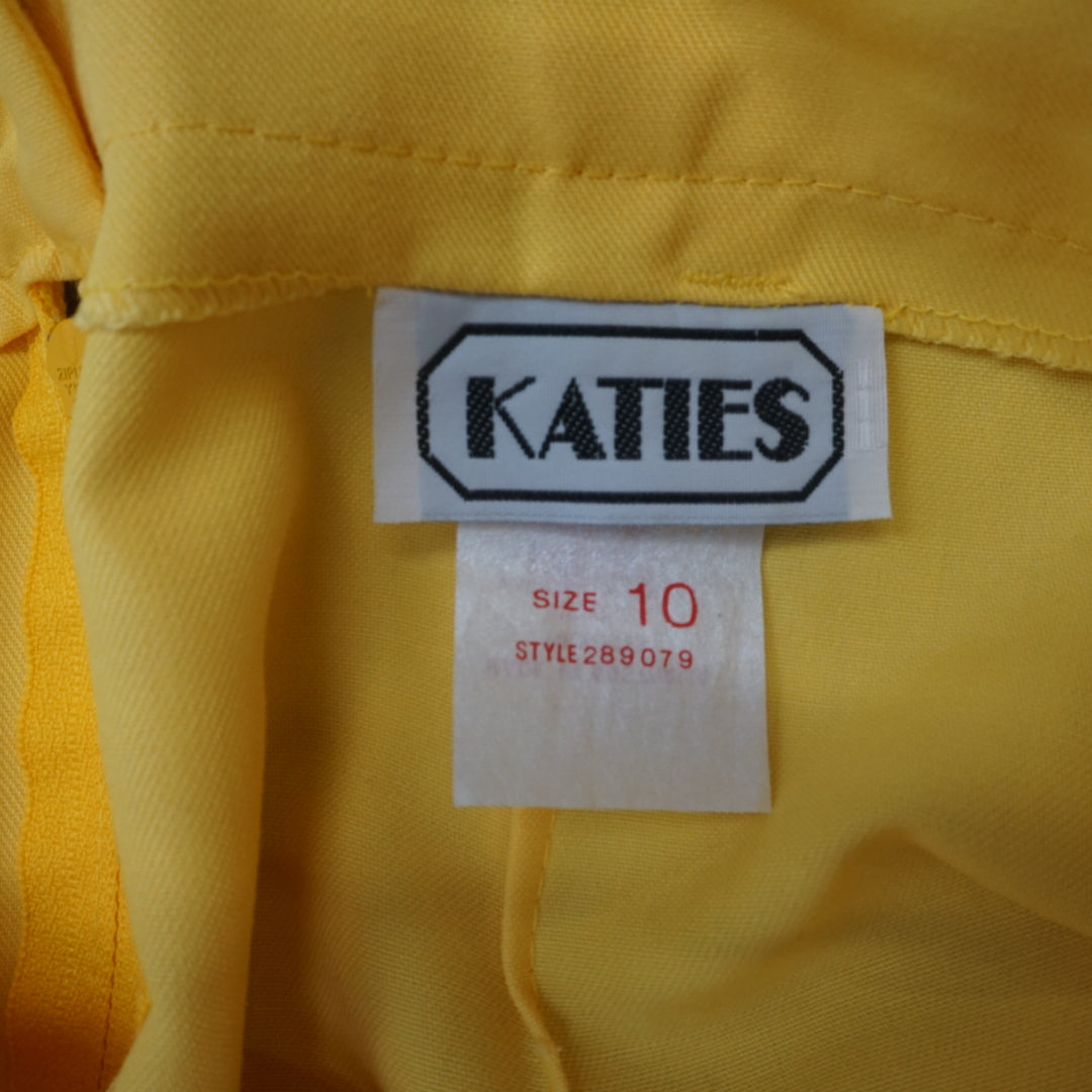 80s Katies Pencil High Waist Midi Skirt