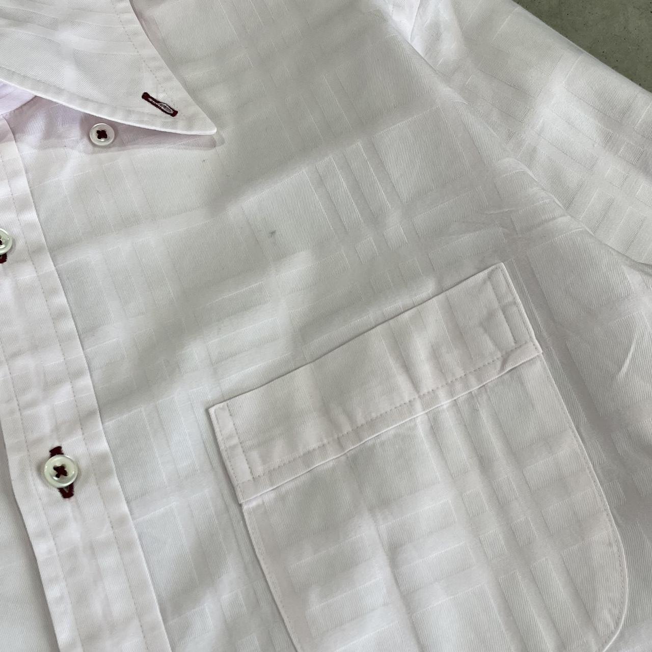 90s Burberry Check Button Up