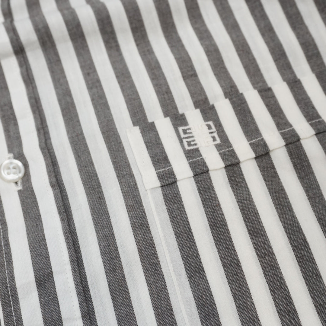 80s Givenchy Monsieur Striped Shirt