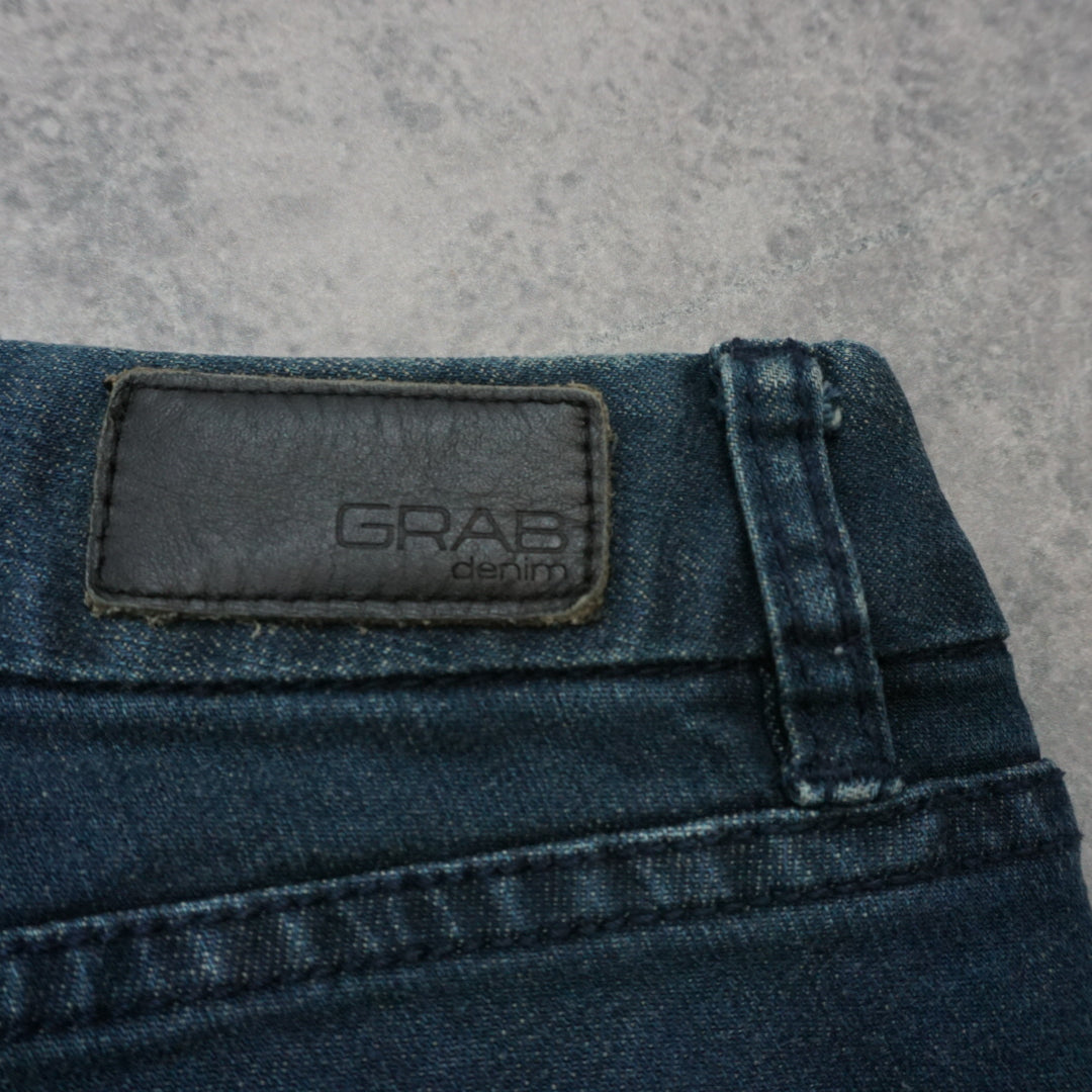 2000s Grab Dark Wash Shorts