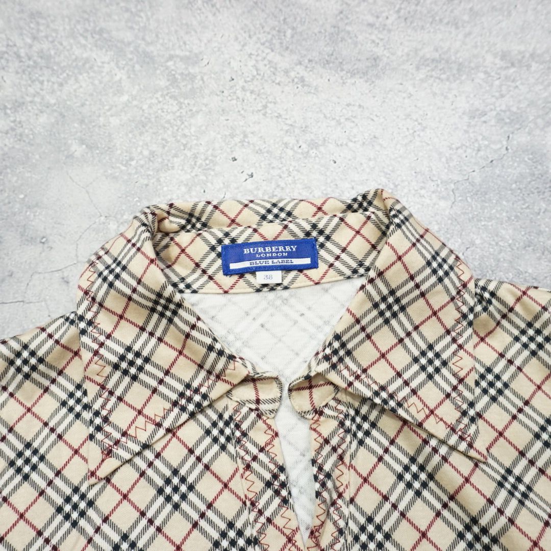 2000s Burberry Nova Check Polo