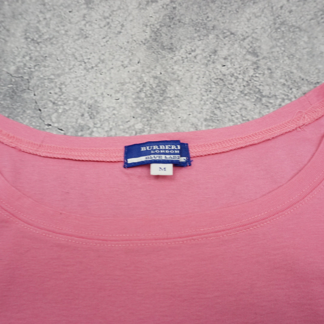 2000s Burberry Blue Label Fitted T-Shirt