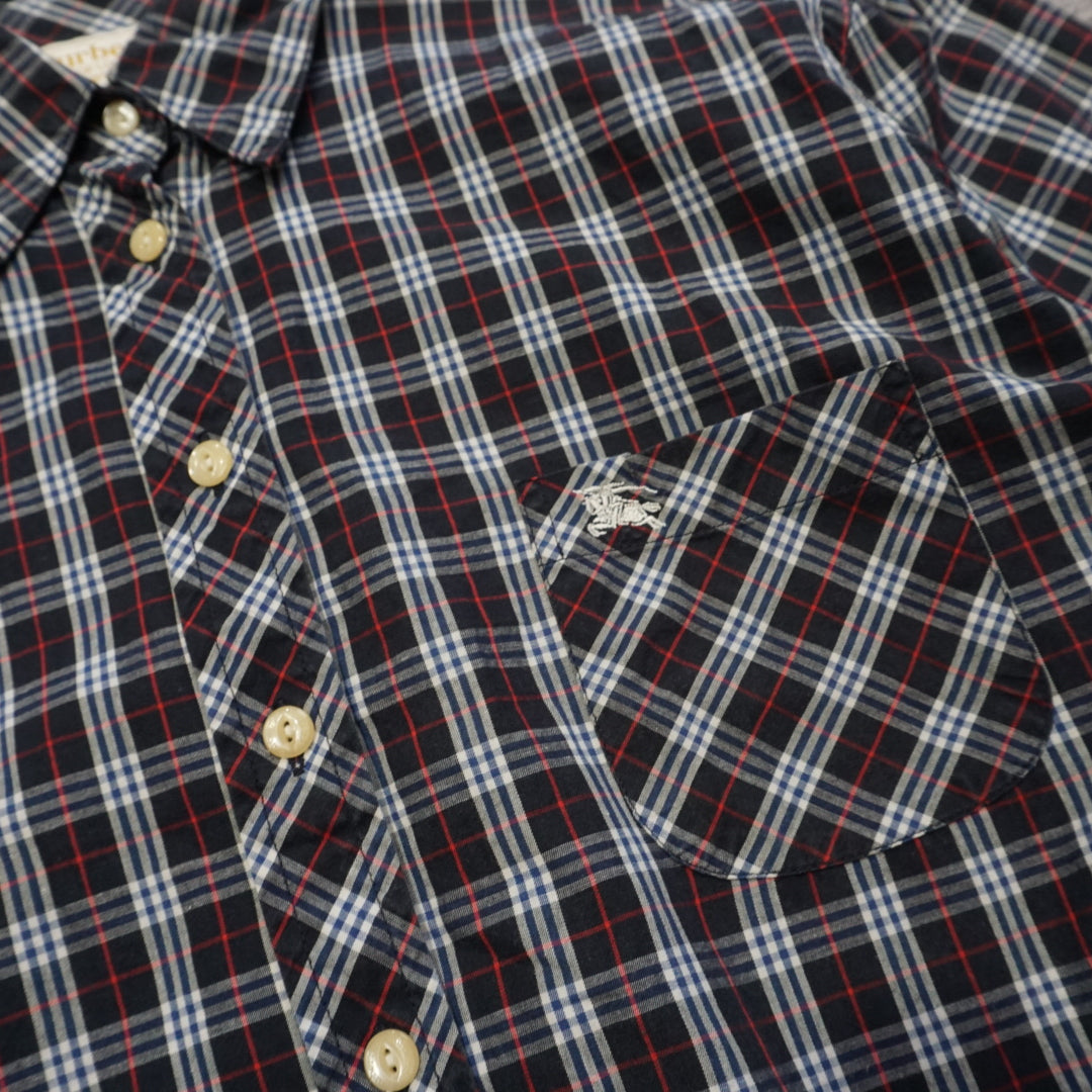 90s Burberrys Button Up