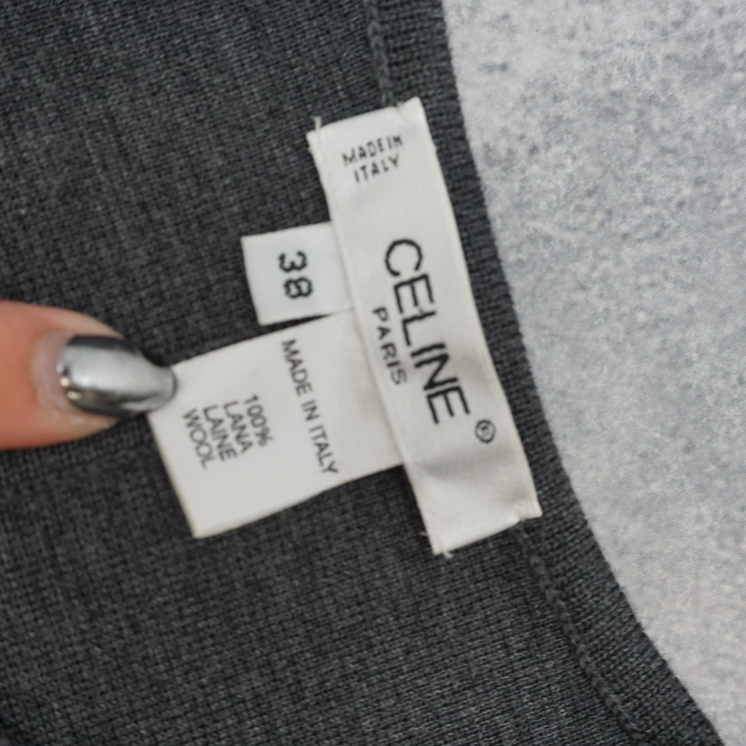 90s Celine Wool Sleeveless Top