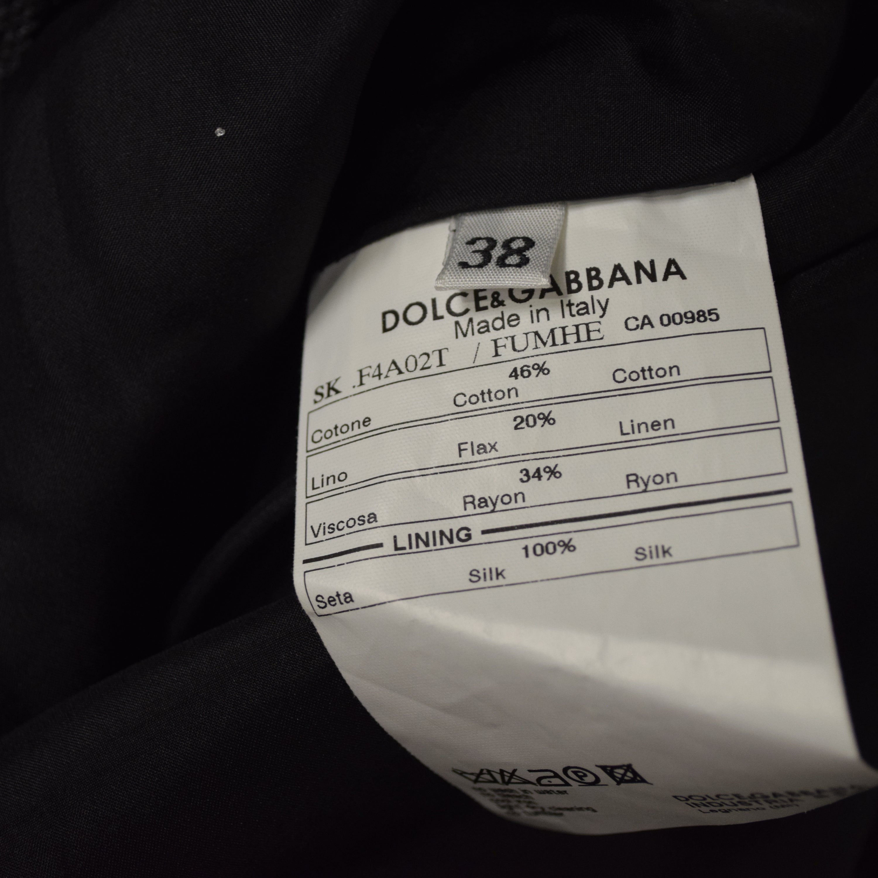 2000s Dolce & Gabbana Pencil Skirt