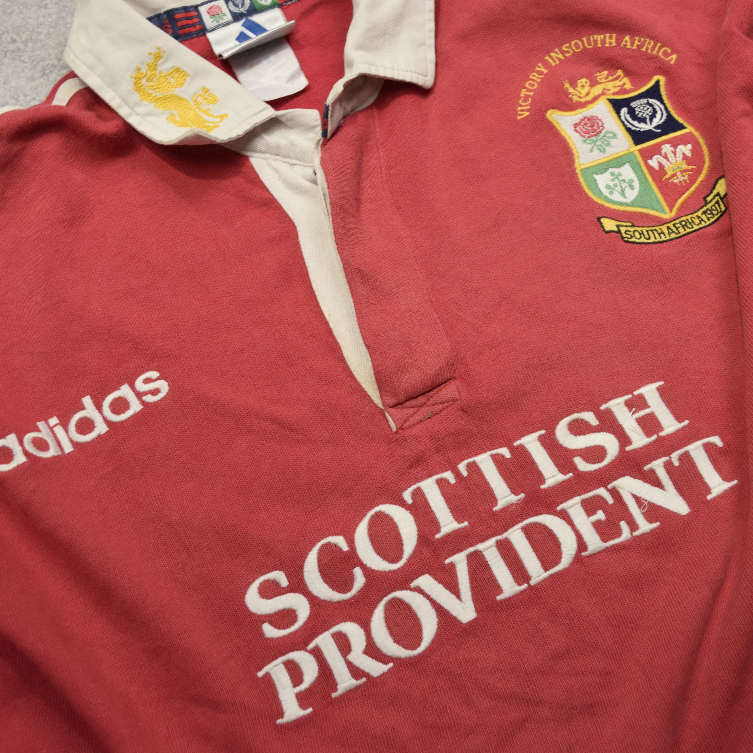 90s Adidas Lions Rugby Jersey