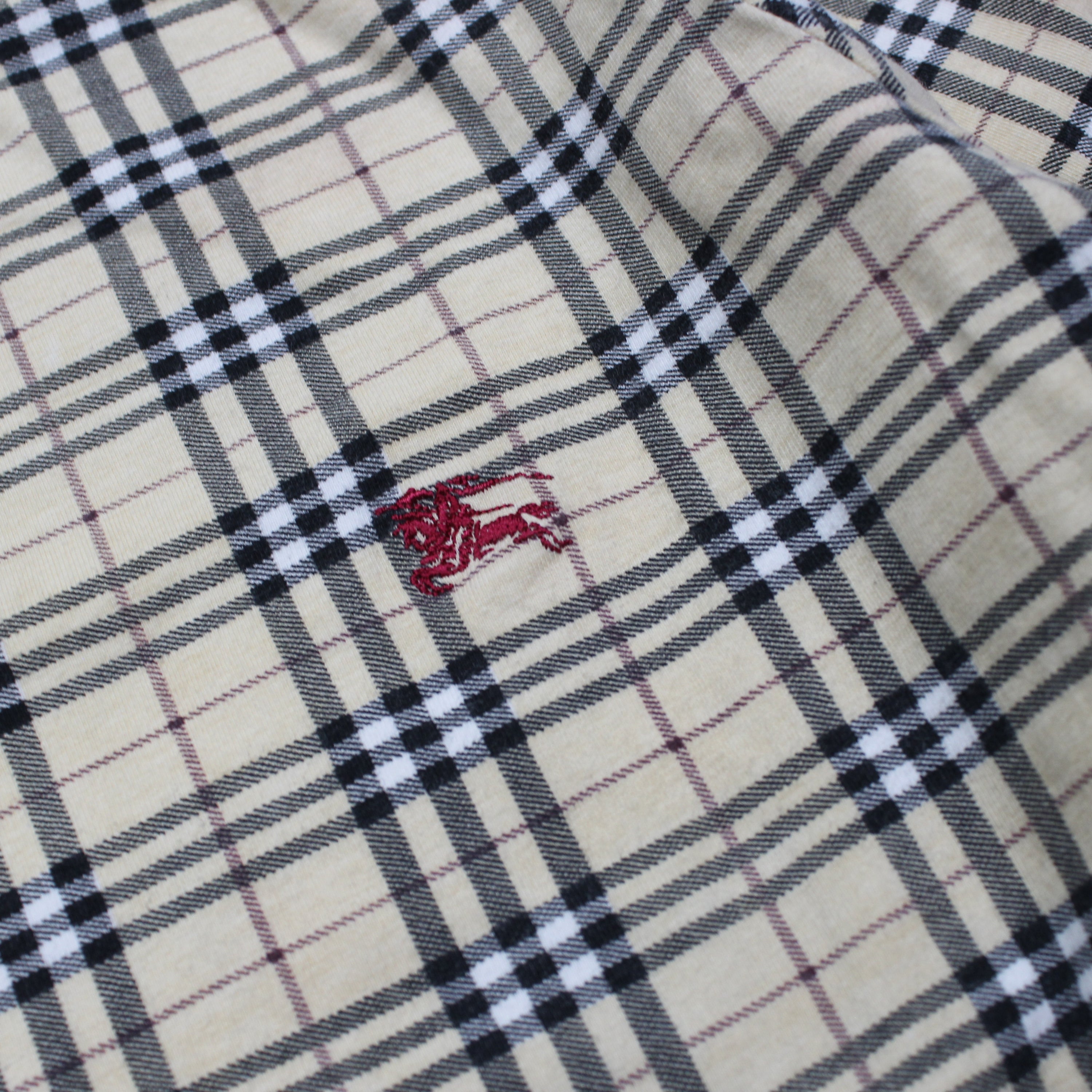 2000s Burberry Nova Check T-Shirt