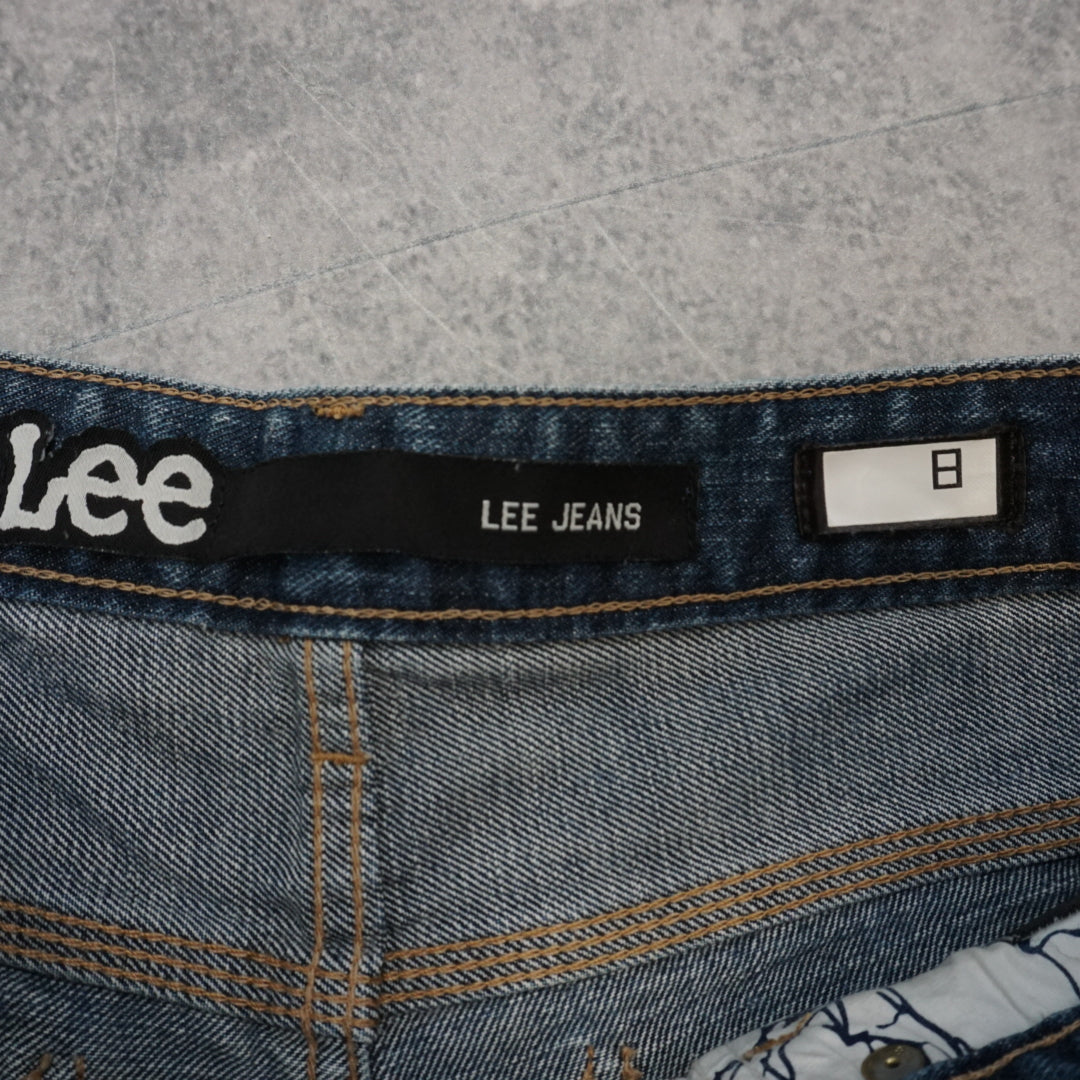 2000s Lee Embroidered Low Rise Shorts