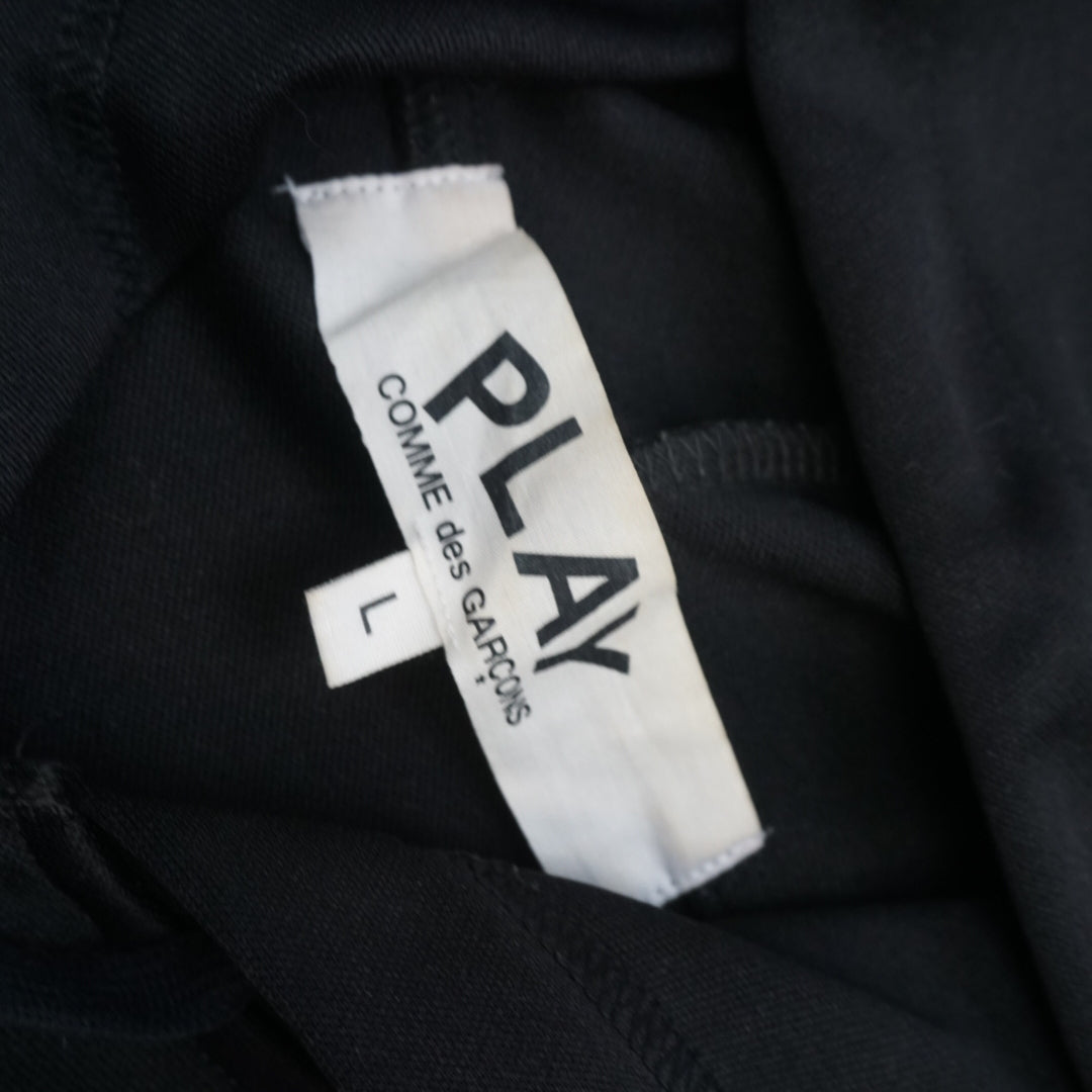 Comme Des Garçons Play Red Heart Zip Up Hoodie