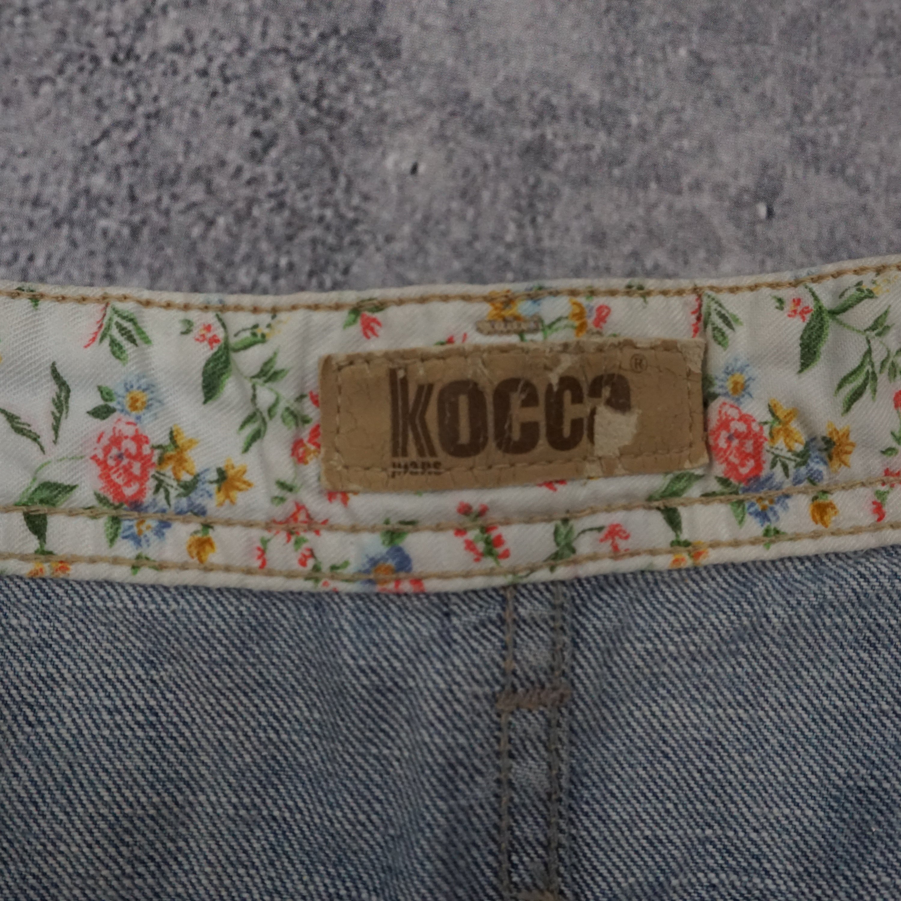 Kocca Distressed Denim Mini Skirt