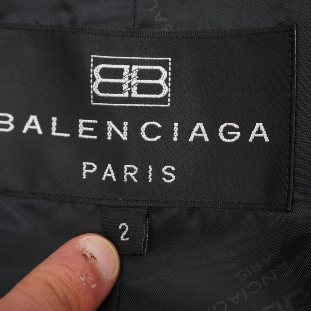 2000s Balenciaga Tailored Textured Vest