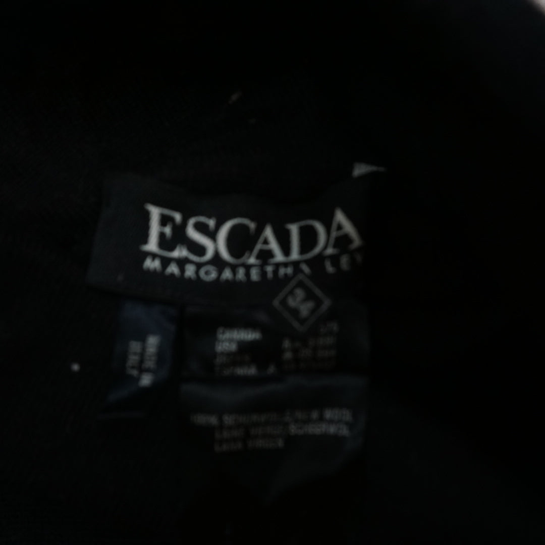 Escada Mock Neck Knit Top