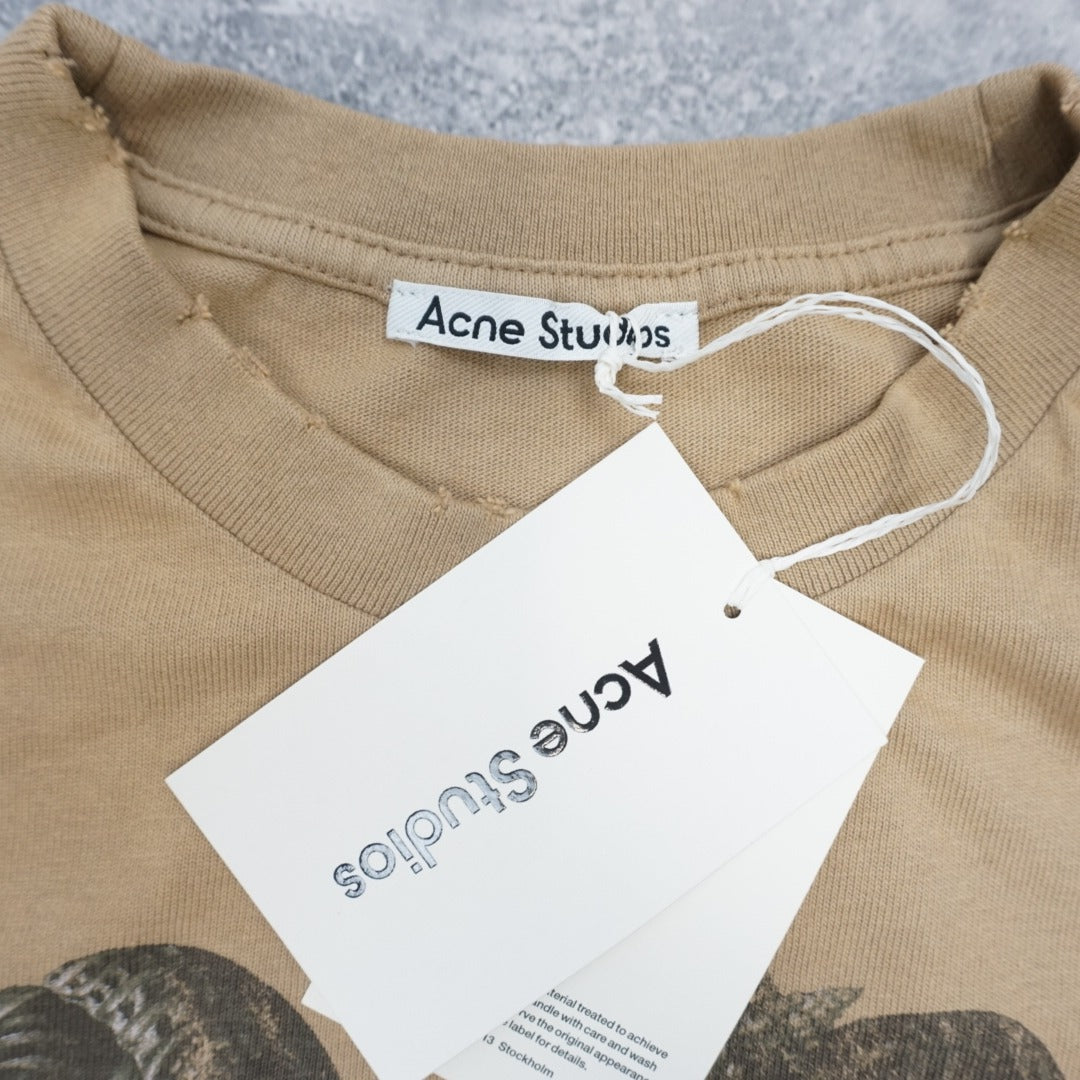 Acne Studios Layered print Top