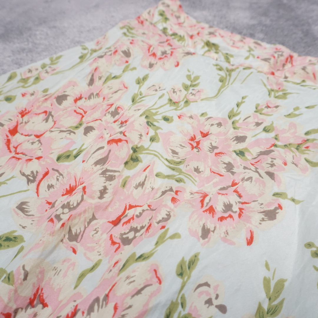 2000s Jump Floral Print Skirt