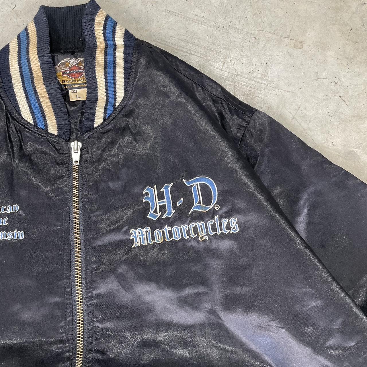 2000s Harley Davidson Retro Y2K Jacket Bomber