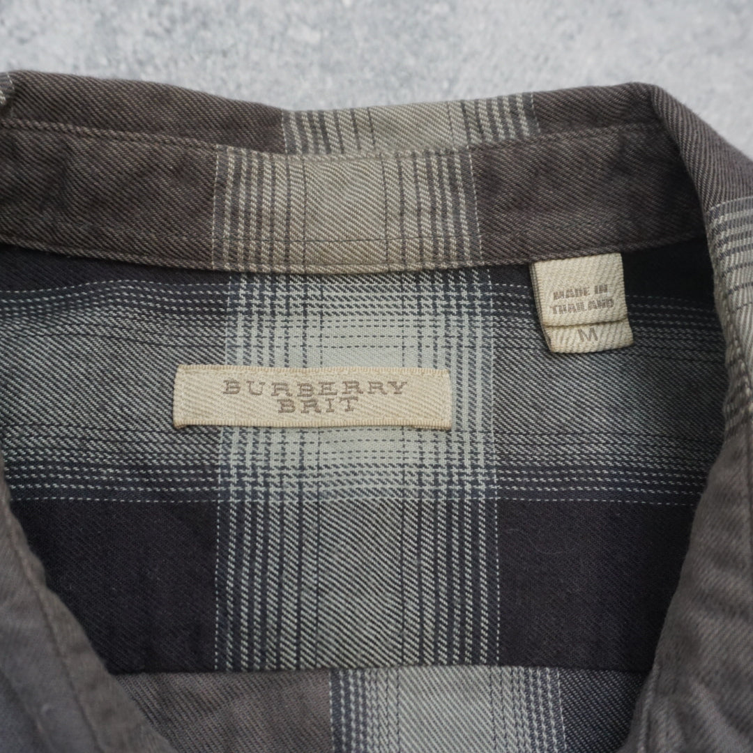 Burberry Plaid Patterned Shirt