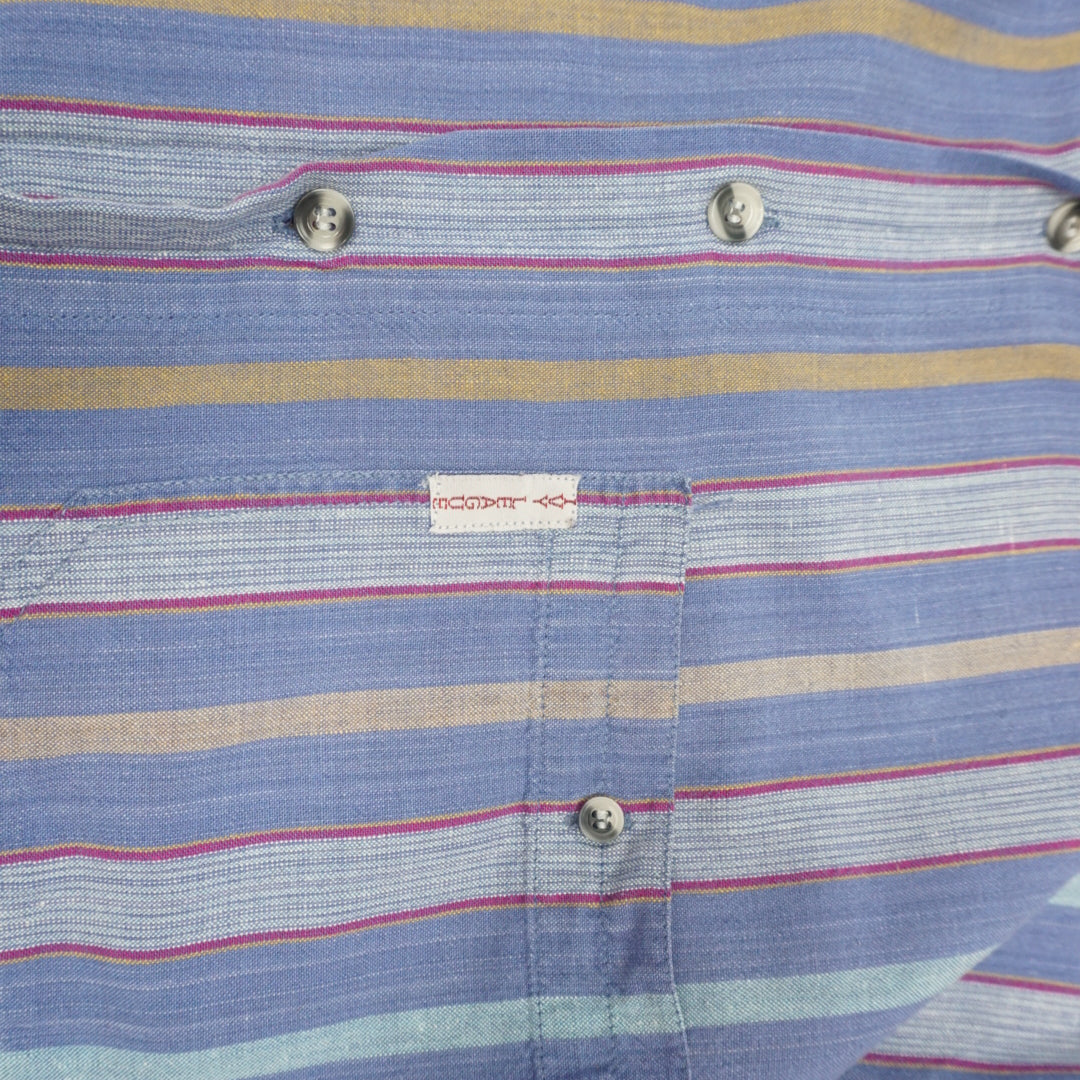 90s Ivy League Striped Shirt