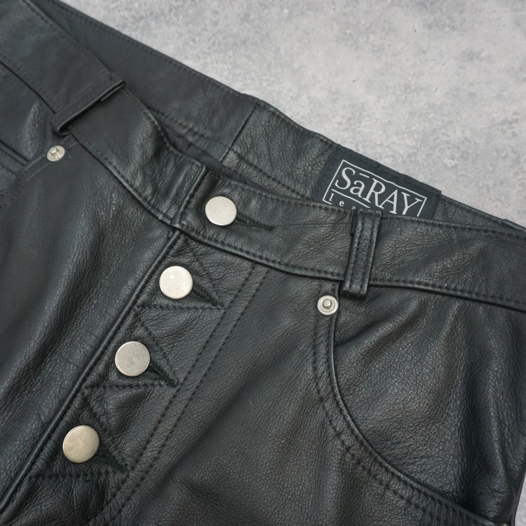 Saray Leather Pants