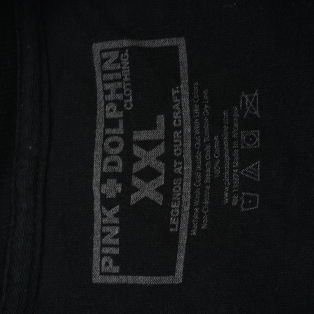 2000s Pink Dolphine Graphic T-Shirt