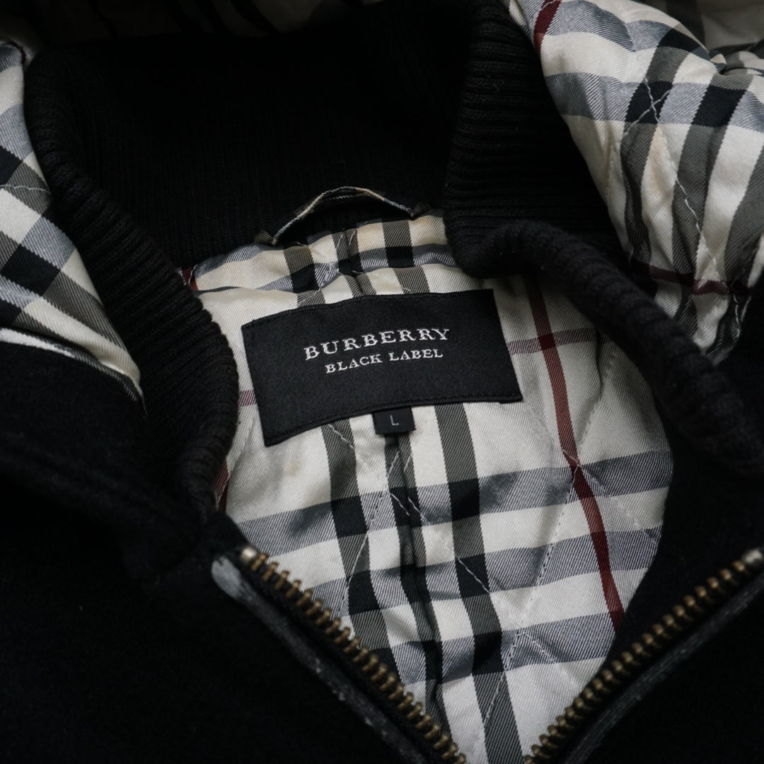 2000s Burberry Black Label Zip Up