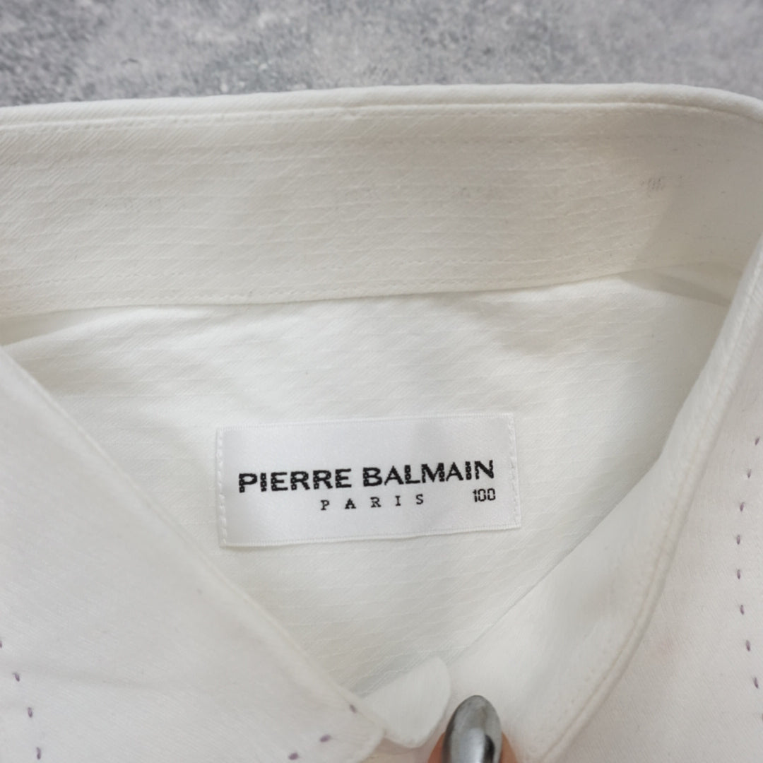 Pierre Balmain Contrast Stitch Shirt