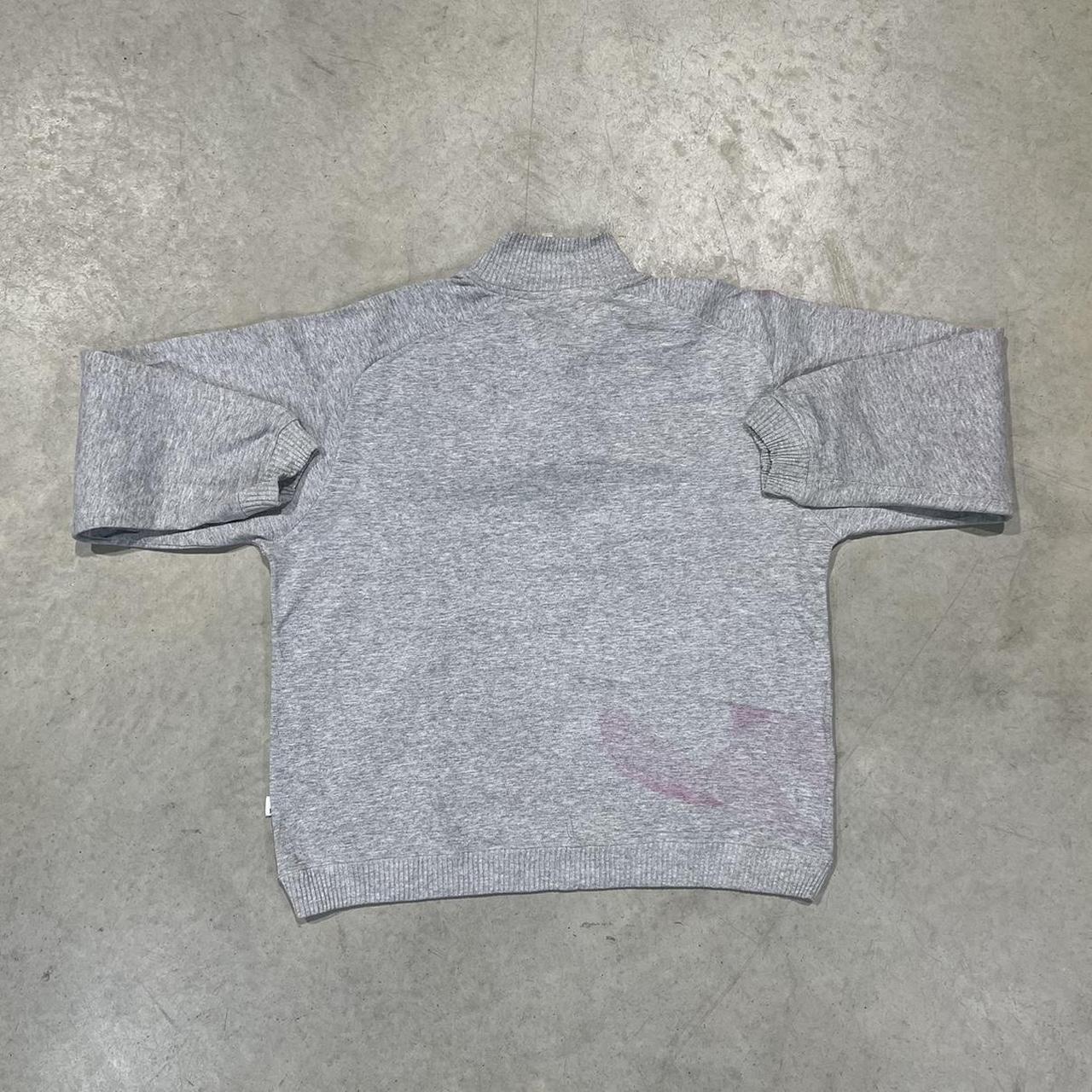 2000s Reebok Oversized Quarter Zip Sweater