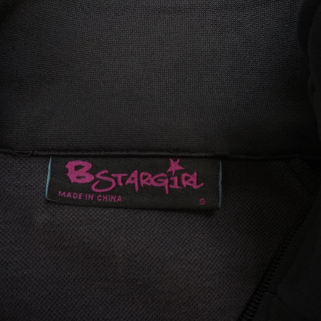 2000s Bstargirl Pink Stripe Zip Up