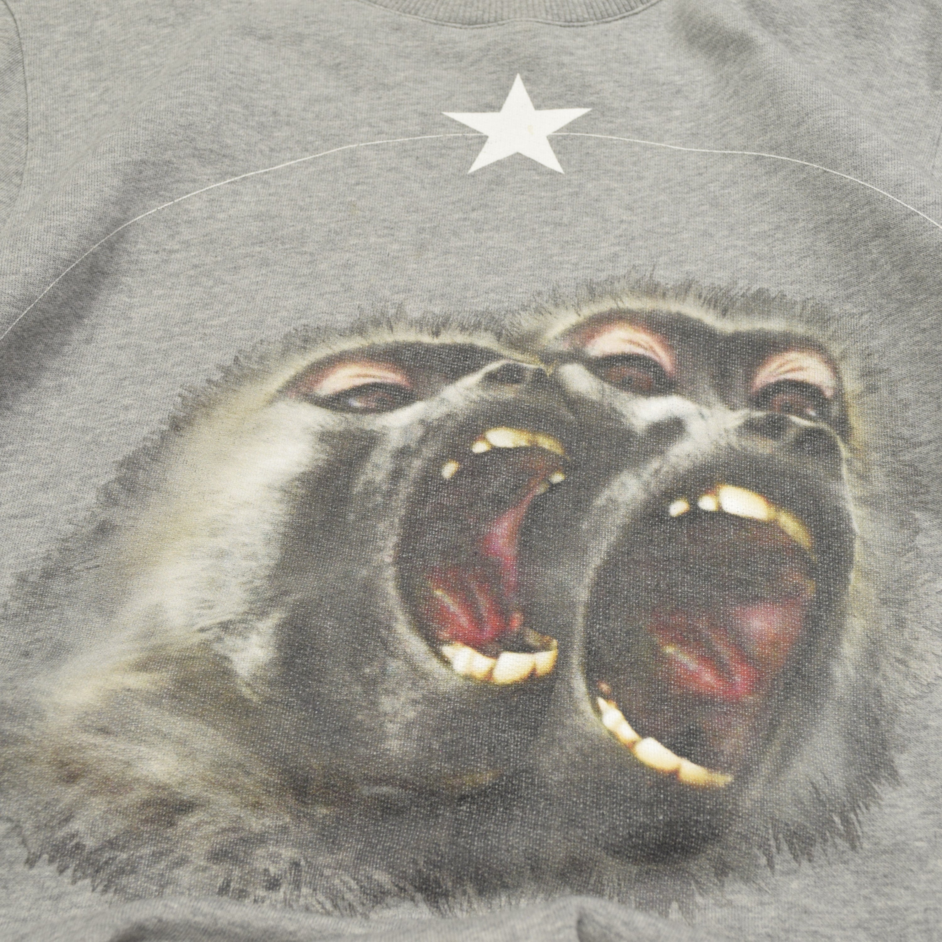Modern Givenchy Graphic Star Crewneck