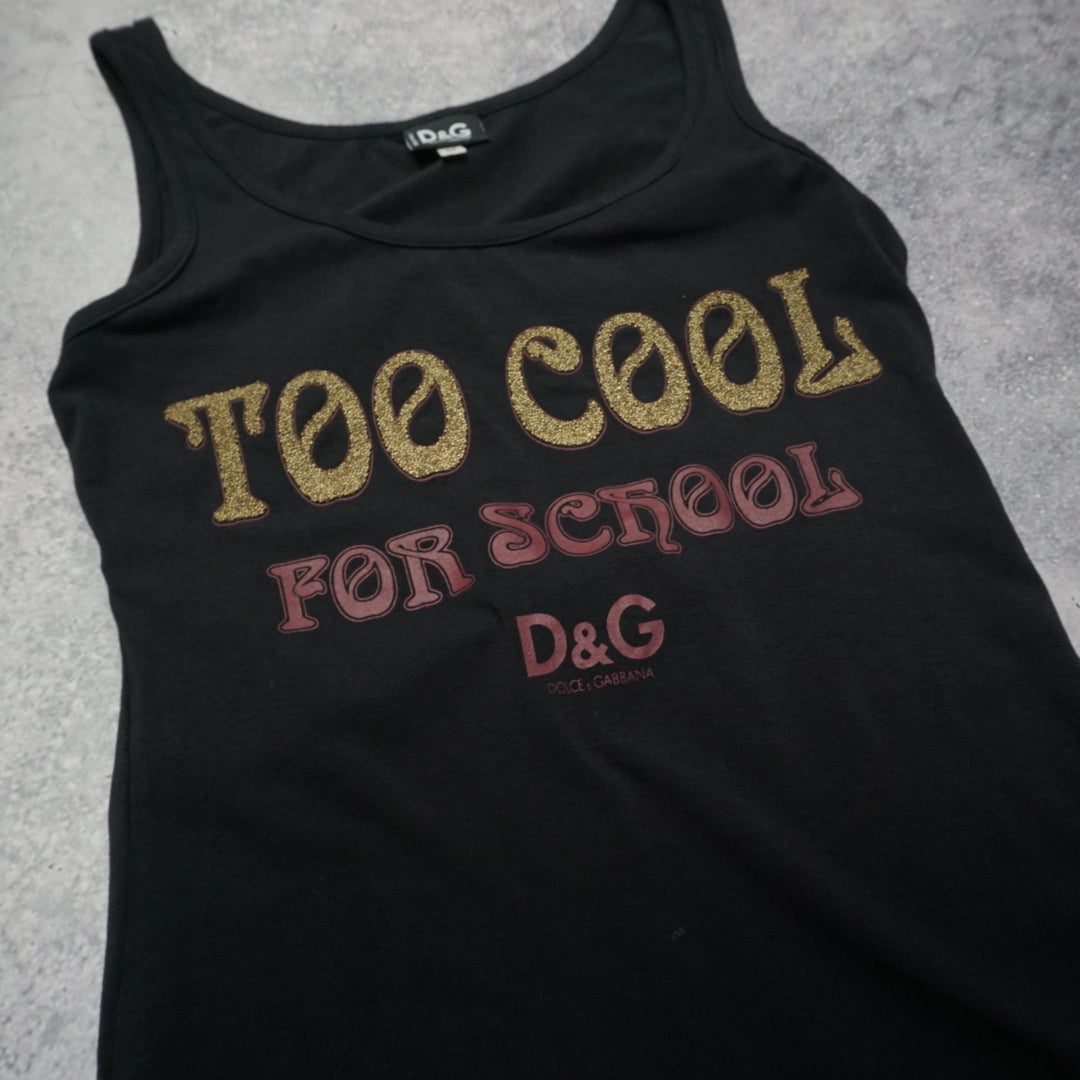 2000s Dolce & Gabbana Tank Top