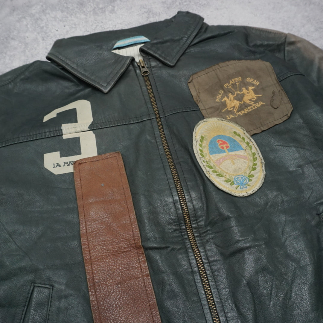 2000s La Martina Leather Jacket