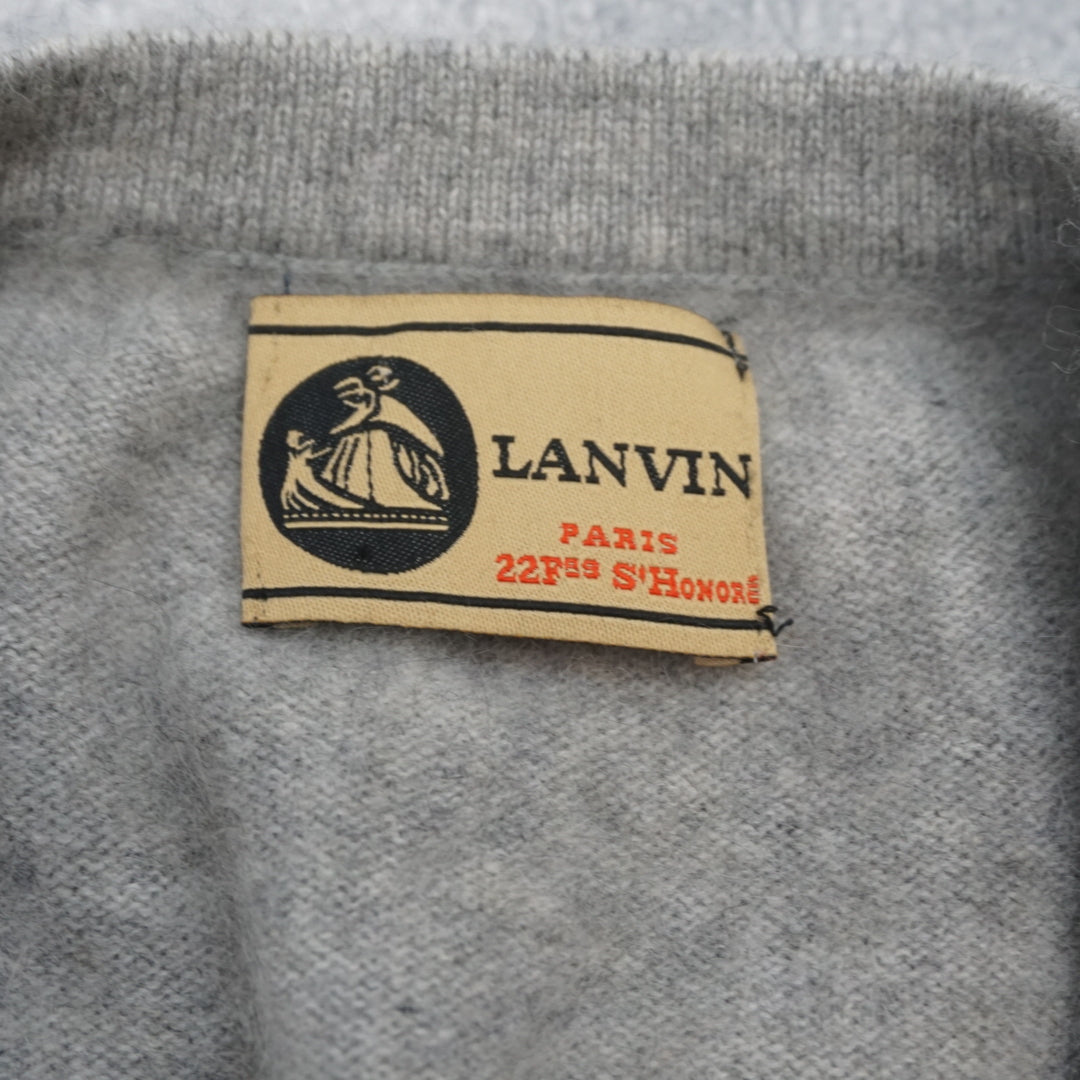 Lanvin Paris Velvet Mink Sweater Sweater