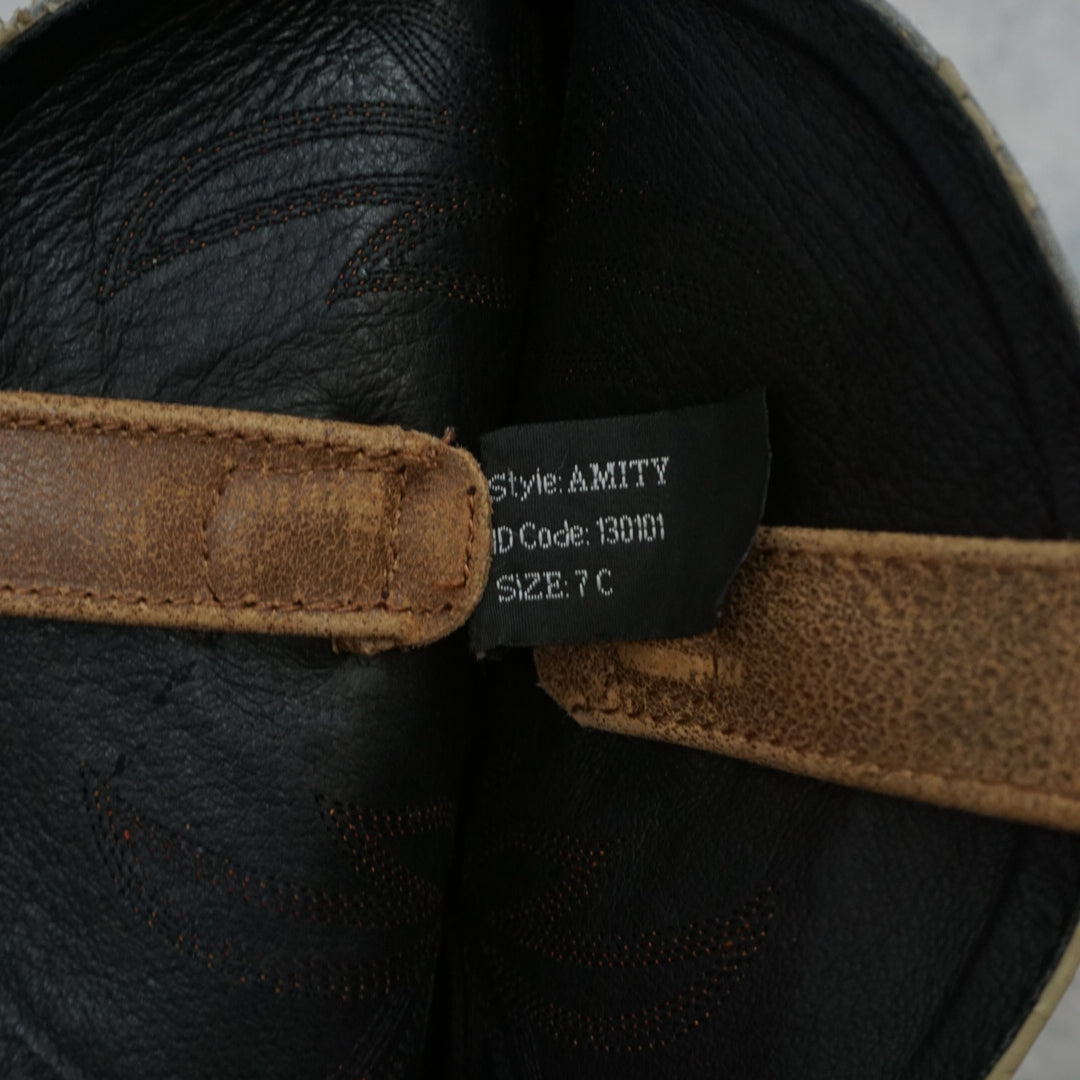 Thomas Cook Western Cowboy Embroidered Boots