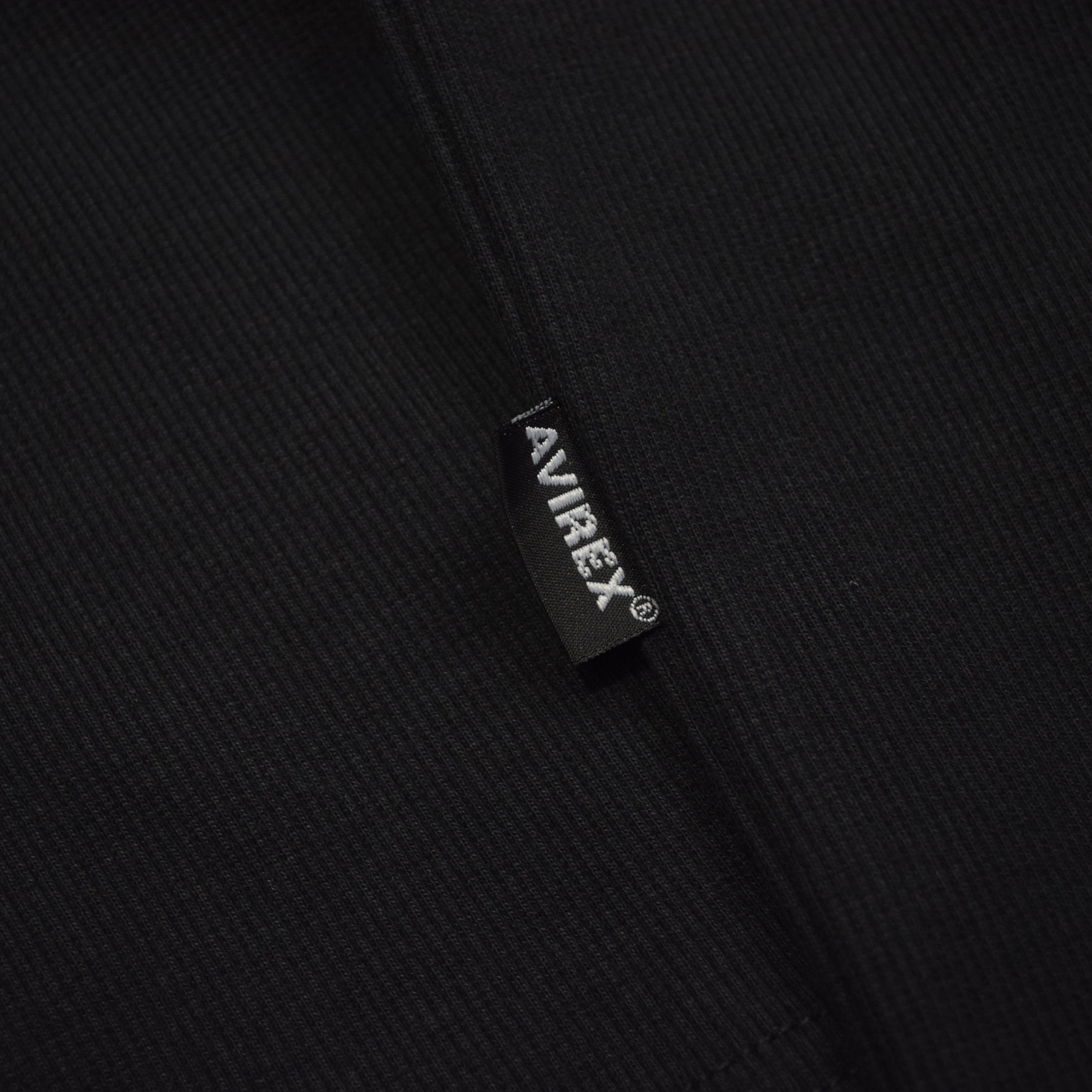 Avirex Ribbed Long Sleeve T-Shirt