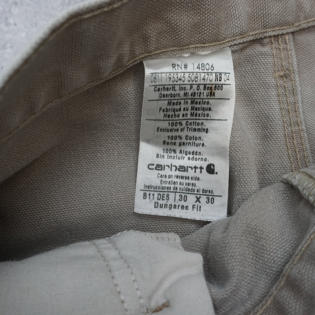 2000s Carhartt Dungaree Fit Pants Cargo