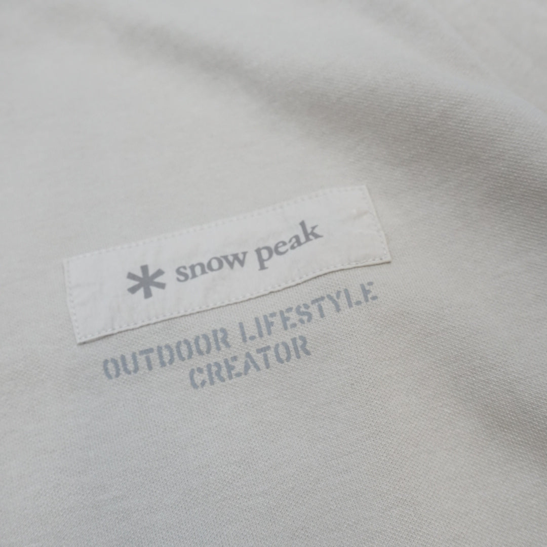 Snow Peak Back Logo Crewneck Sweatshirt