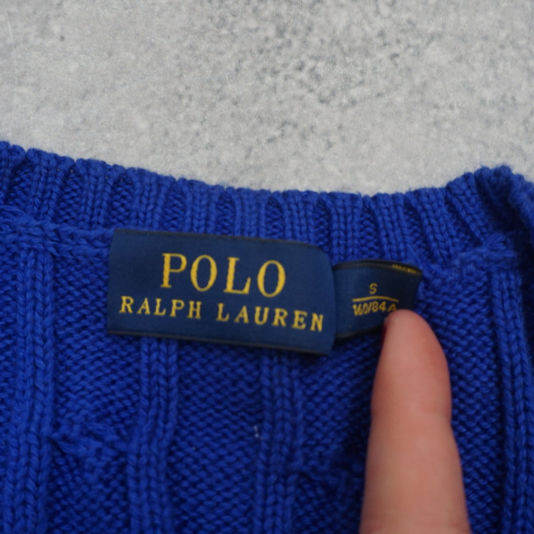 Polo Ralph Lauren Cable V-Neck Knit Sweater