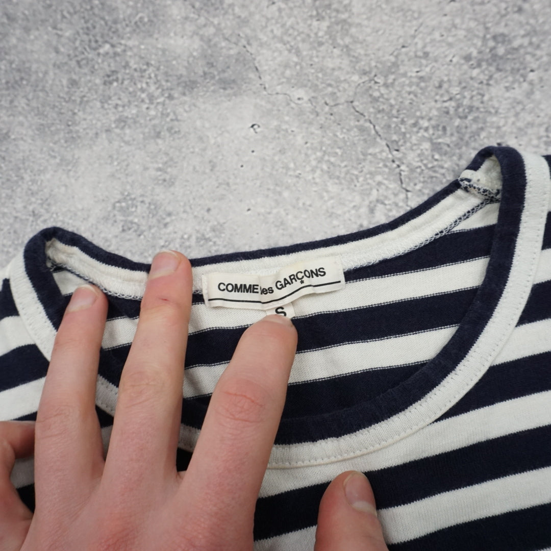 Comme Des Garcons Striped Long Sleeve T-Shirt