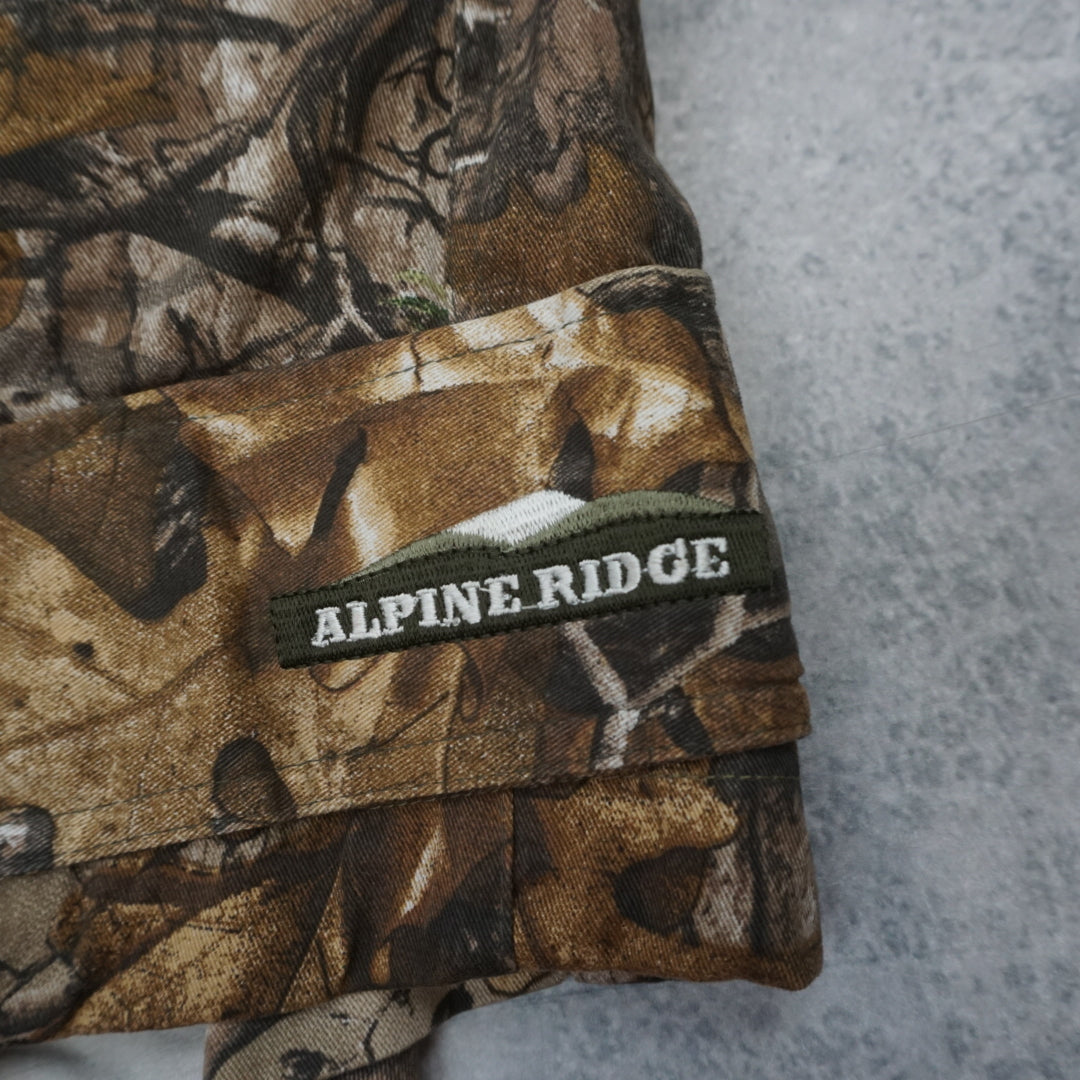 Alpine Ridge Camo Print Shorts