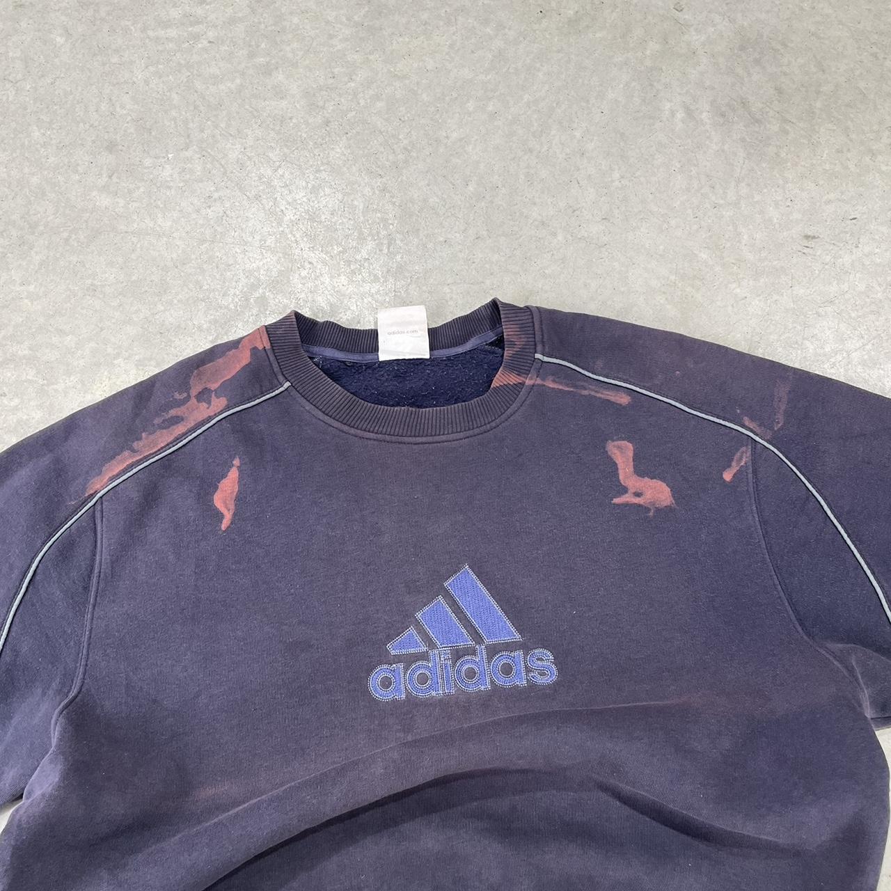 2000s Adidas Oversized Crewneck