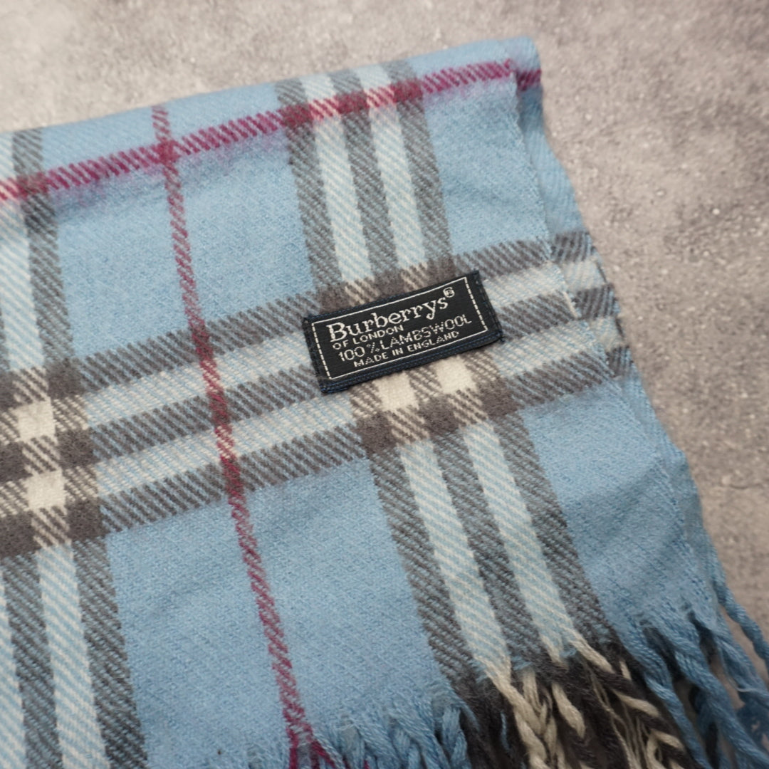 90s Burberry's Wool Scarf