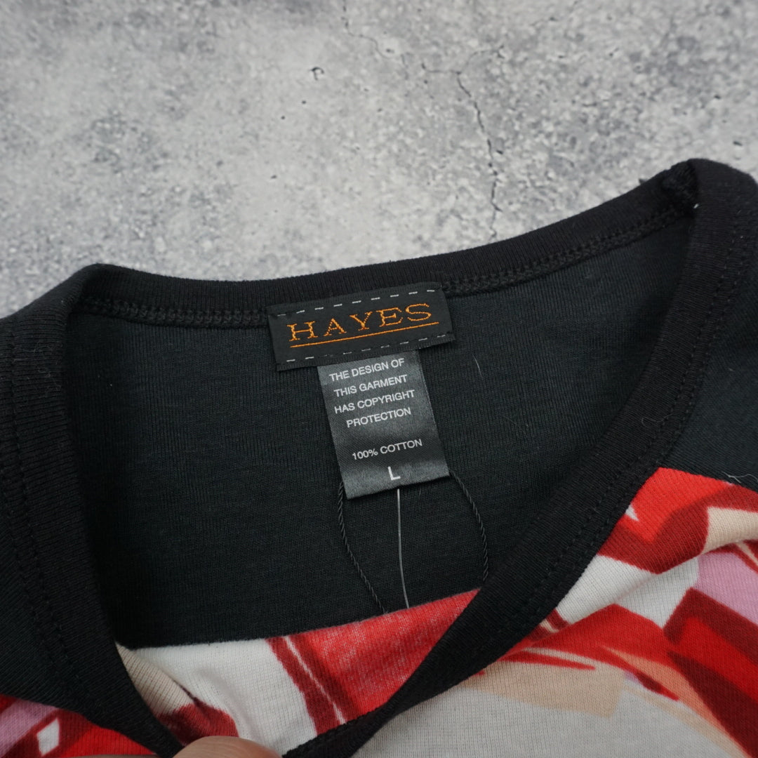 2000s Hayes Graphic Print Top