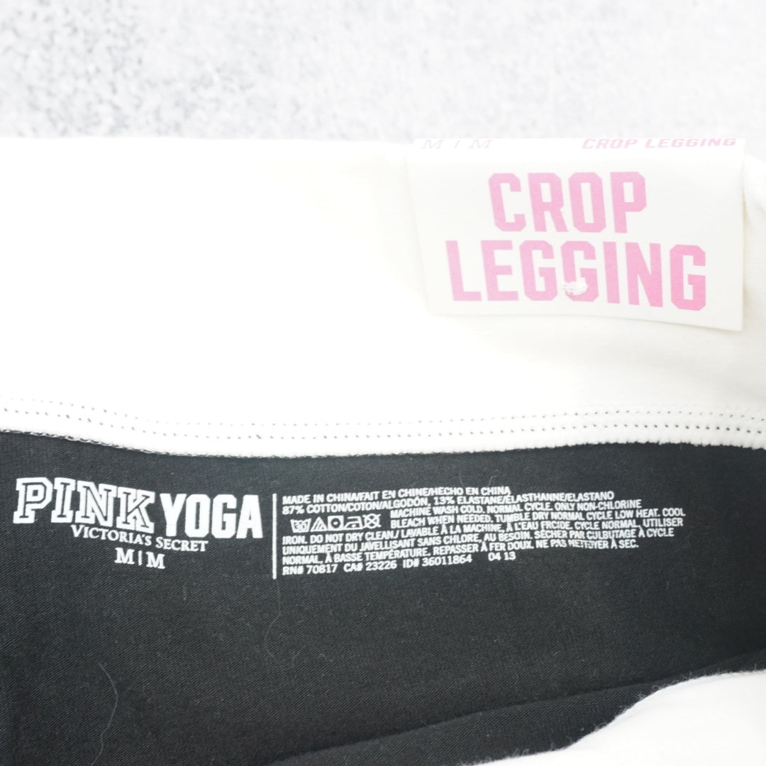 Pink  Pants Crop Legging