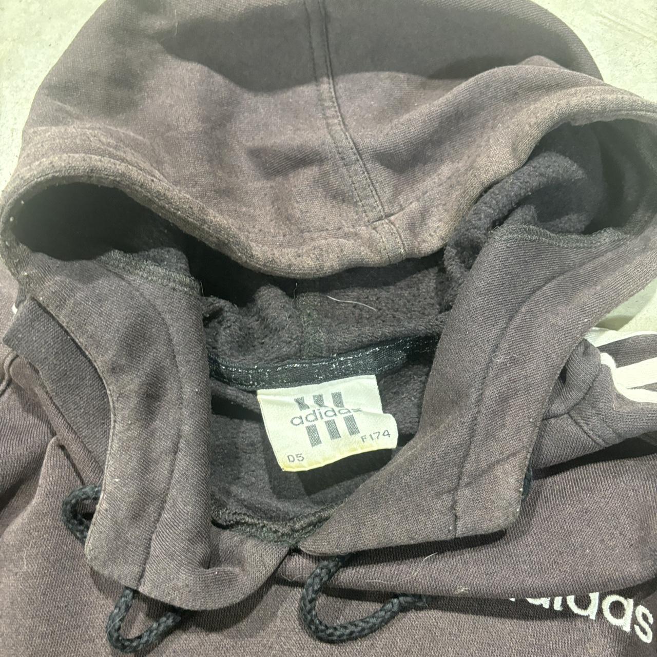 90s Adidas Oversized Hoodie