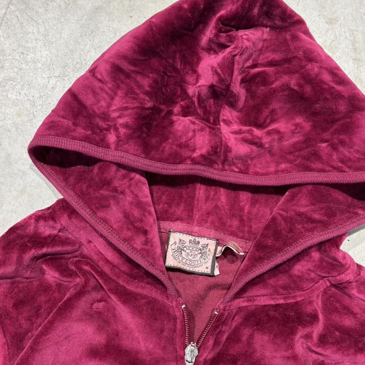 2000s Juicy Couture Velour Hoodie Zip Up